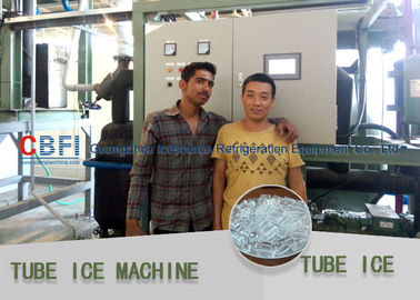 10 тонн/ежедневной машина трубки льда с хладоагентом 200-600В Фреон Р22 Р404а