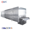 Ключ оборудования рефрижерации холодильных установок тоннеля замораживателя взрыва 1000KG/H замороженный изготовленный на заказ выходя на рынок