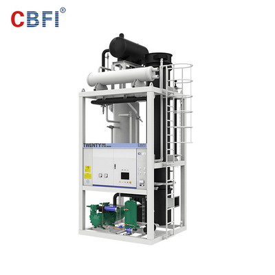 относящая к окружающей среде машина пробки льда 15000Kg/регулятор PLC Сименса создателя пробки льда